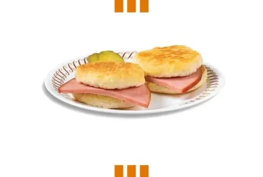 2 City Ham Biscuits waffle House Calories feature image