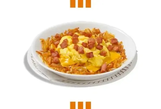 Ham Egg Cheese Hashbrown Bowl Calories feature image