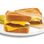 Texas Sausage Egg and Cheese Melt Calories and Price feature image