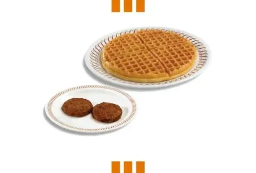 Waffle With A Side Of Meat Calories feature image